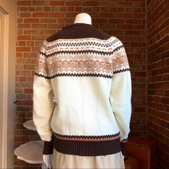1960s Vintage Ski Sweater - Picture 3 of 4